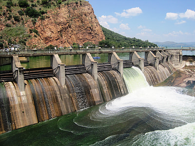 photography of dam releasing water thumbnail