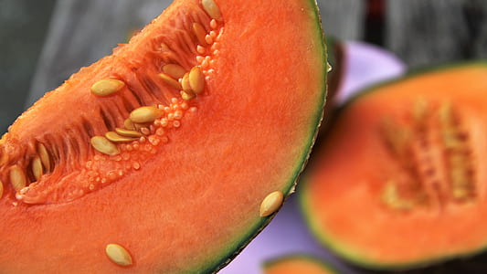 sliced melon fruit thumbnail