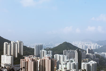 aerial photography of high-rise buildings at daytime thumbnail