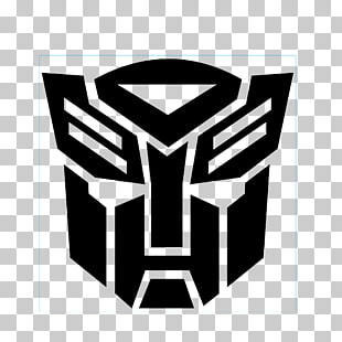 Transformers Autobots Bumblebee Optimus Prime Logo, Transformers face sticker , Autobots logo PNG clipart