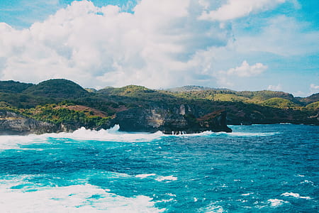 Sea Waves Crashing Against Stone thumbnail