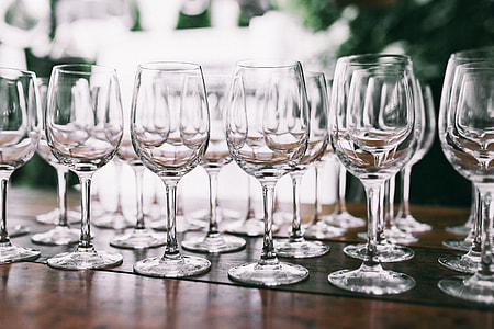 Empty wine glasses thumbnail