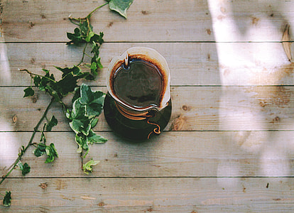 black coffee on cup thumbnail
