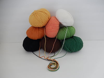 assorted-color of yarn balls thumbnail
