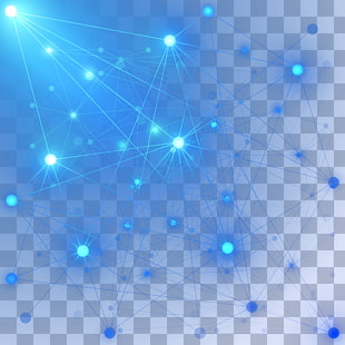 Sunlight Luminous efficacy Color Blue, Luminous efficiency of technology, blue starburst PNG clipart
