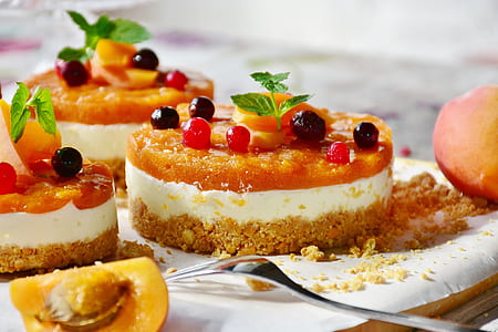 three round brown desserts thumbnail