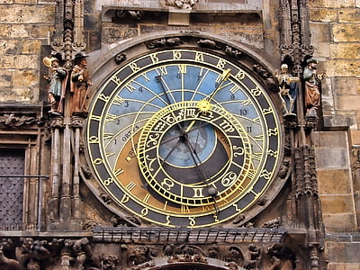 gray Roman Numeral clock tower during daytime thumbnail
