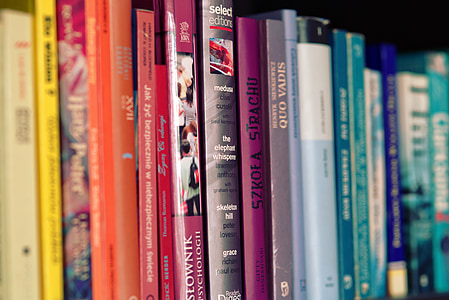 close up photography of of pile of books thumbnail