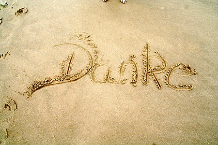 Danke sand word at daytime thumbnail