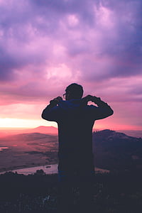 silhouette of man thumbnail