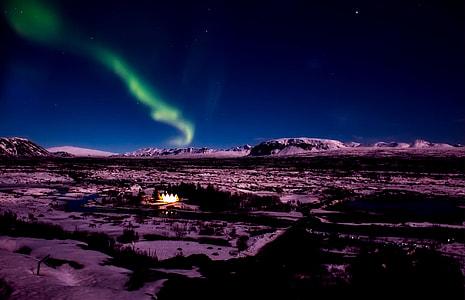 Iceland, Aurora Borealis thumbnail