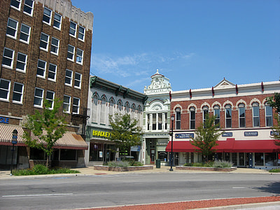 Shelbyville Commercial Historic District in Indiana thumbnail