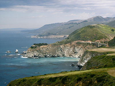 Big Sur coast landscape and seashore in California thumbnail