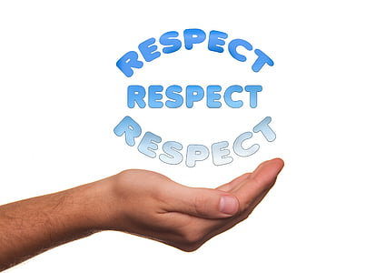 hand with respect text overlay thumbnail