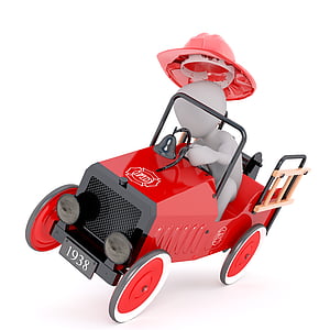 red vehicle die-cast metal thumbnail