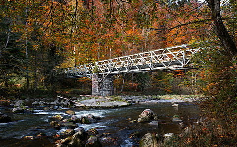 steel bridge during daytime thumbnail