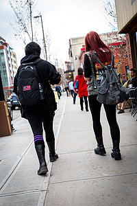 man and woman about to walk thumbnail