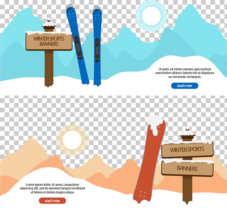 Web Banner Winter Sports Banners Png Clipart Free Cliparts Uihere