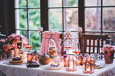 photo of table filled with home decors thumbnail