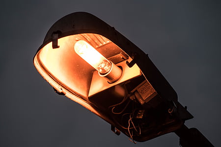 turned-on light post thumbnail