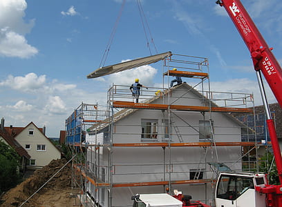 white and gray concrete house thumbnail