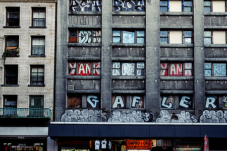 concrete building with graffiti thumbnail