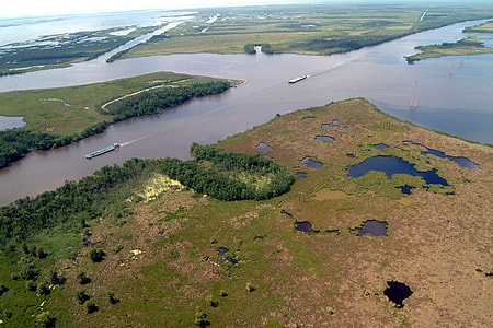 Intracoastal Waterway near New Orleans, Louisiana thumbnail