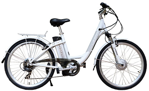 white bicycle illustration thumbnail