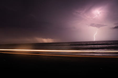 landscape photography of seashore thumbnail