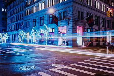 vehicle lights time lapse photography thumbnail