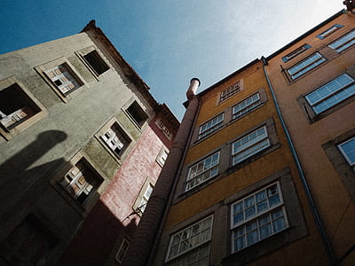 low angle view of brown building thumbnail