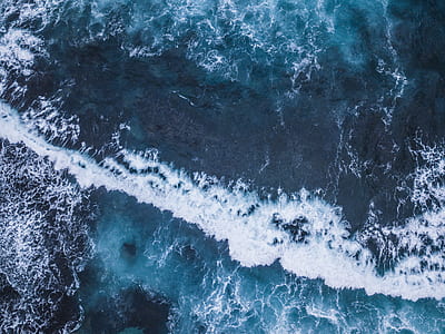 aerial view of seashore during daytime thumbnail