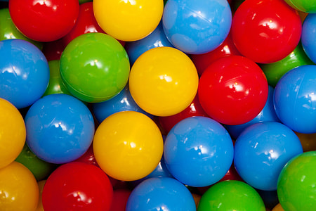 assorted-color plastic balls thumbnail
