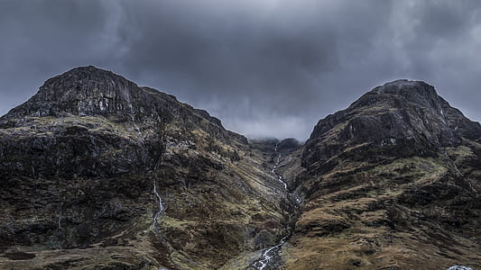 landscape photography of river between rock formation thumbnail