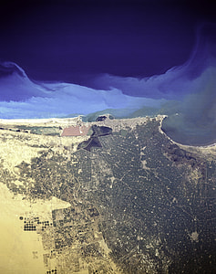 Satellite Image of Alexandria, Egypt thumbnail