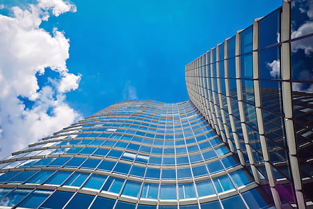 low-angle photography of high rise building thumbnail