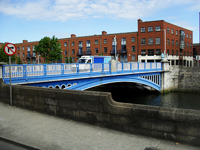 Metal Blue Bridge in Dublin thumbnail