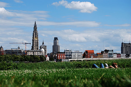 Skyline of Antwerp, Belgium thumbnail