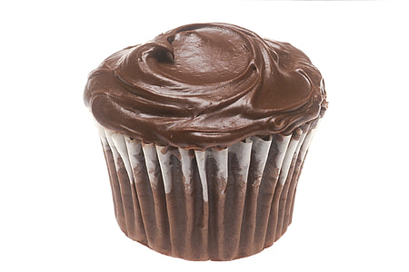 cupcake with chocolate frosting thumbnail