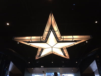 brown star ceiling lamp thumbnail