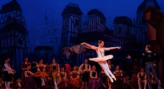 ballerina performing on stage thumbnail