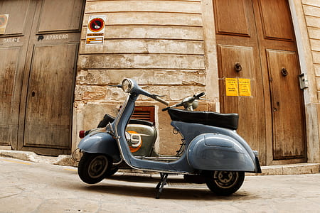 gray motor scooter thumbnail