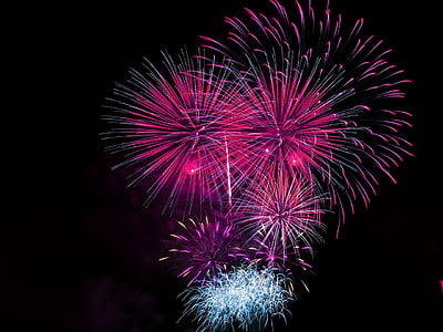 purple and white fireworks thumbnail