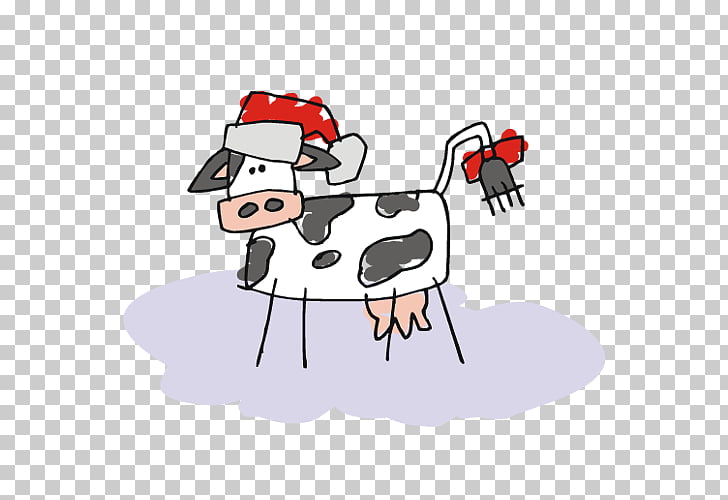 Christmas Card Cow | Christmas Cards