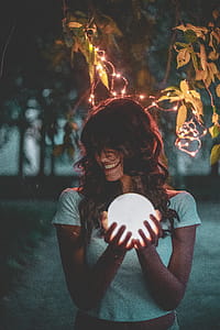 Woman Holding Ball thumbnail