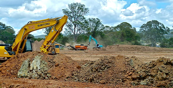 two front loaders on field thumbnail