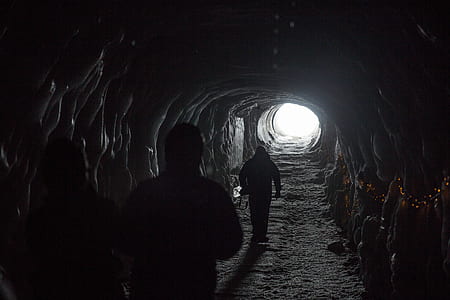 person walking on tunnel thumbnail