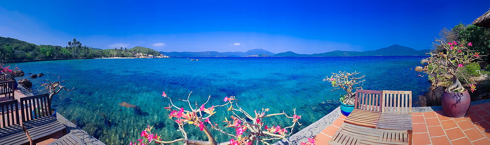 Panoramic Photography Of Sea thumbnail