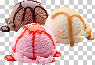 Chocolate ice cream Milkshake Fudge, Ice cream , chocolate, mango, and strawberry flavored ice creams PNG clipart