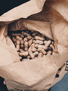peanut lot in brown paper bag thumbnail